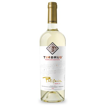 Vin alb sec Timbrus Polifonia Note 3, 750 ml - PretOnline.ro