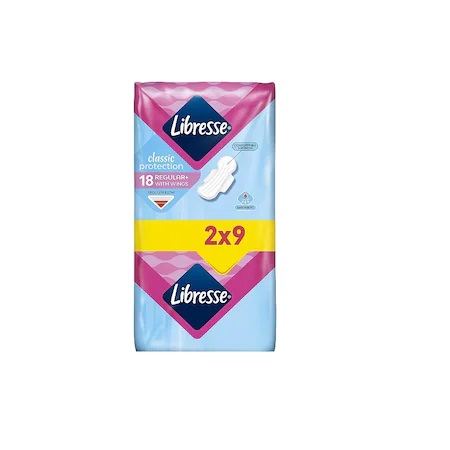 Absorbante Libresse Classic Ultra Normal Duo, 18 buc/set - Pret Online