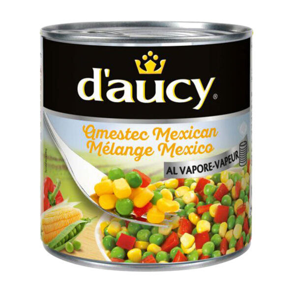 Amestec mexican 150g D'aucy - Conserve de legume - PretOnline.ro