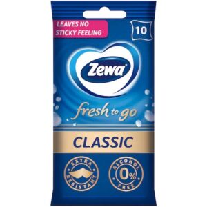 Servetele umede Zewa Fresh to go Classic, 10 bucati