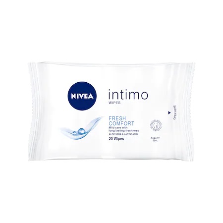 Servetele intime Nivea Intimo Fresh Comfort, 20 buc - Pret Online