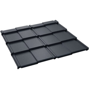 Țiglă metalică Bilka Britanic Gri Antracit Mat (RAL 7016)